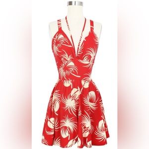 Trashy Diva Minda Romper in Polka Dot Palms Size 12